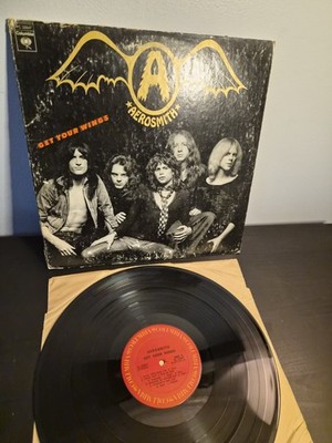 AEROSMITH Get Your Wings OG Vinyl LP Record PC 32847 First Press 1974 VG+