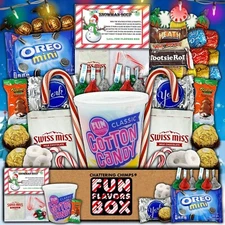 Christmas Candy Gift Box Variety Pack 50 Count, Chocolates, Santa Soup, Treats