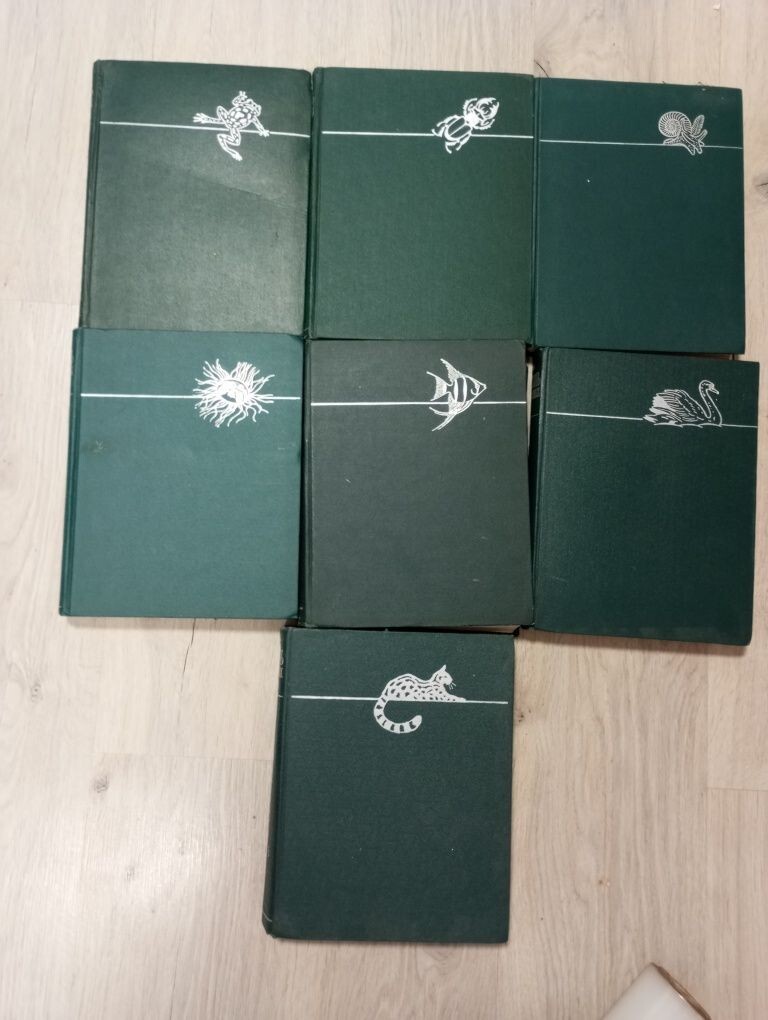 全巻セット ANIMAL LIFE Illustrated Encyclopedia of Animal Life Vtg Book Set 1961