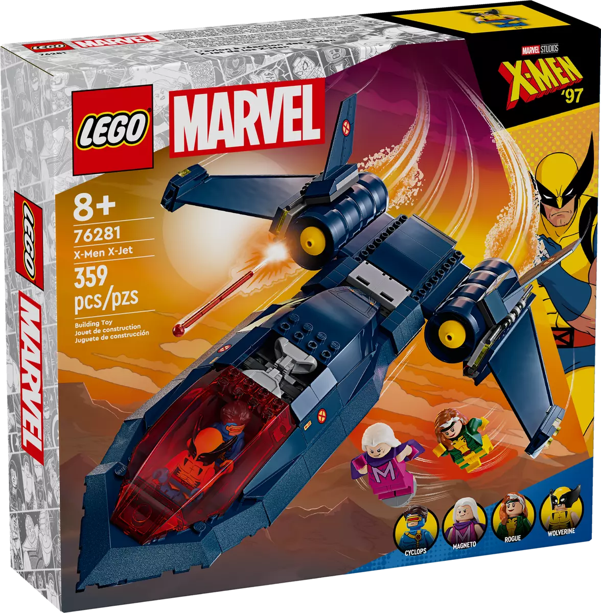 Marvel jet lego sales