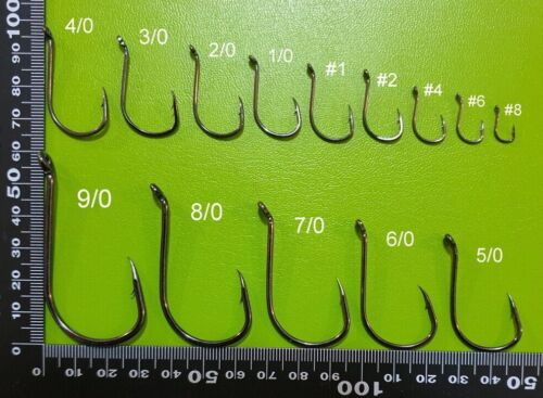 SELECT DFS QUALITY Octopus BEAK suicide fishing hooks sizes #8 to 9/0  - Picture 1 of 67