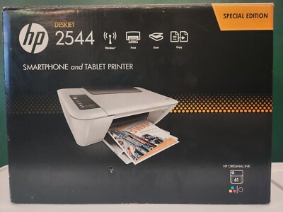  HP DeskJet 2544 Wireless All-in-One Color Inkjet Printer 
