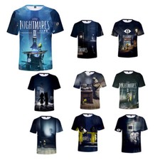 Cosplay Little Nightmares 3D T-Shirts Mono Six Adult Kid Sports Top Tee T-Shirts