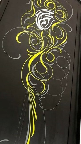 Professional PREMIUM #4 Scrolling / Pinstriping "PRO SERIES" Brush by Von Dago - Picture 2 of 24