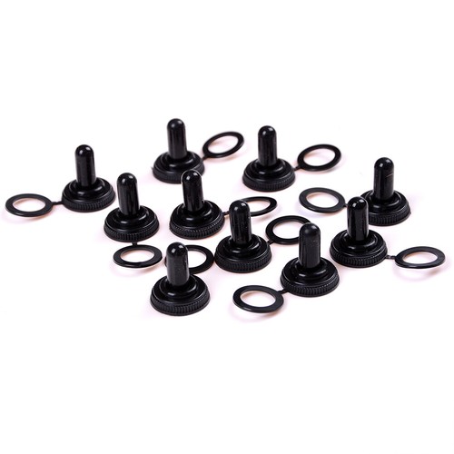 10Pcs 12mm Dia Toggle Switch Waterproof Rubber Cover Cap Waterproof Boot Cap WN - Picture 4 of 11