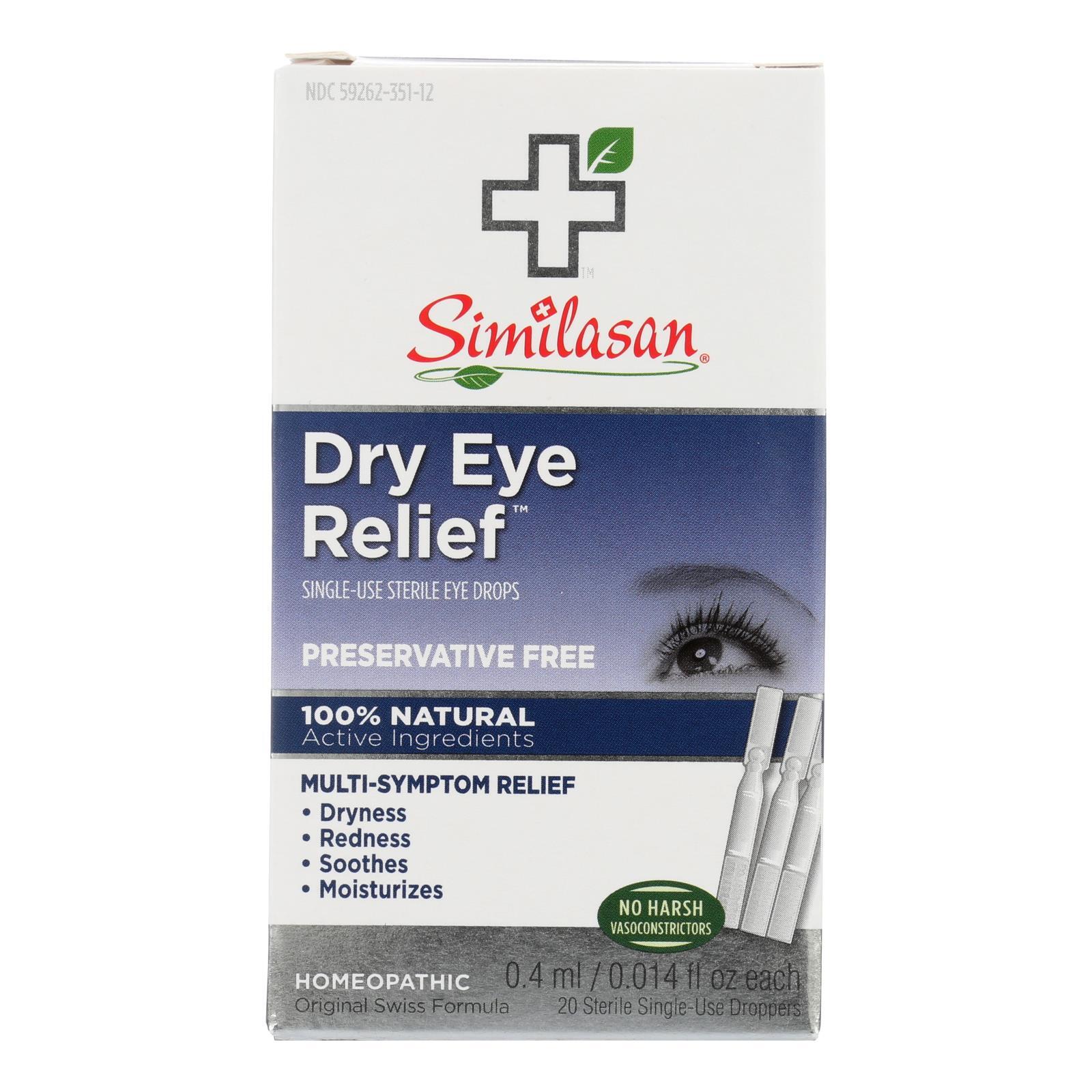 Similasan Dry Eye Relief Drops for Irritation & Discomfort