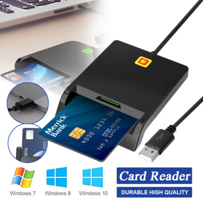 ID-Kartenleser SIM ID Kartenlesegerät Smart Card Reader Chipkarte Betriebssystem