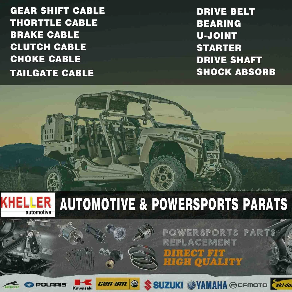 Cable Throttle for Polaris Sportsman 500 4x4 6x6 2001-13 7081170 7081181 7080967 - Image 2 of 2