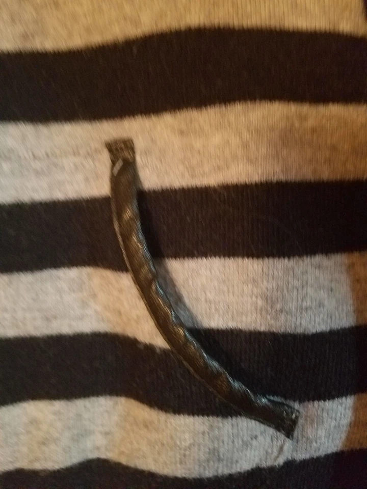 EUC girls IKKS striped hooded sweatshirt size 10 years, wool blend - Image 3 of 4