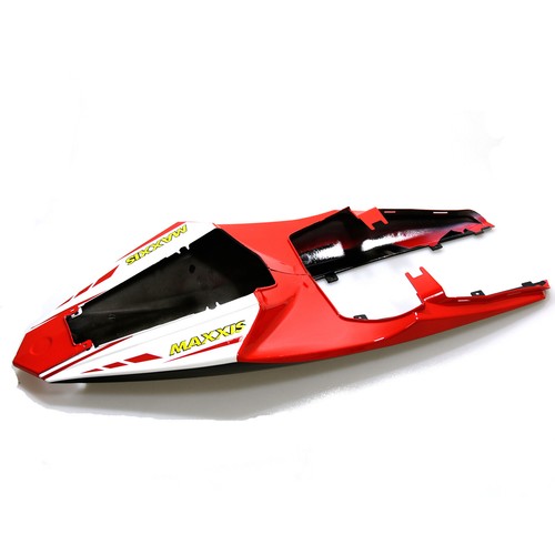 Rot/Weiss/Schwarz-Vollverkleidung mit Aufkleber für Yamaha YZF R125 08-13 RE06 - Picture 3 of 10