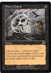 Misery Charm #158 Onslaught Common
