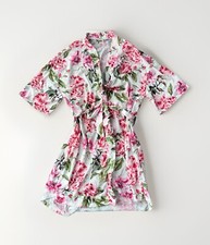 Show Me Your Mumu Wrap Robe Kimono Pink Floral Feminine Bridal One Size