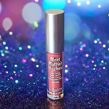 THEBALM COSMETICS Meet Matt e Hughes Liquid Lipstick in Sincere NWOB 0.07 fl Oz