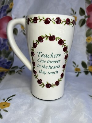 Teachers Travel Coffee Mug Ceramic 16 Oz, New W/o Box | eBay