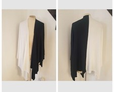Donni Charm x the Zoe Report Wrap OS Cardigan Color Block Illusion Whimsycal 