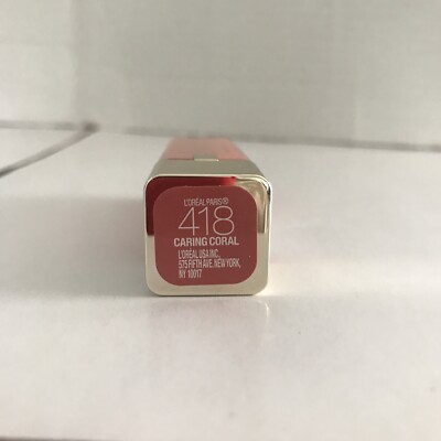 loreal colour Riche balm 418 caring coral htf