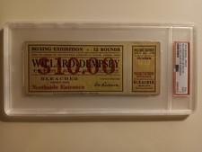 Jack Dempsey vs Jess Willard Boxing Ticket Heavyweight Championship 1919