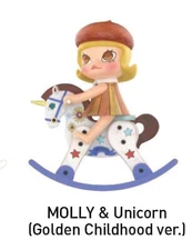 Molly Anniversary Statue Classic Retro(Molly Unicorn Golden)-Popmart-US-UNOPENED