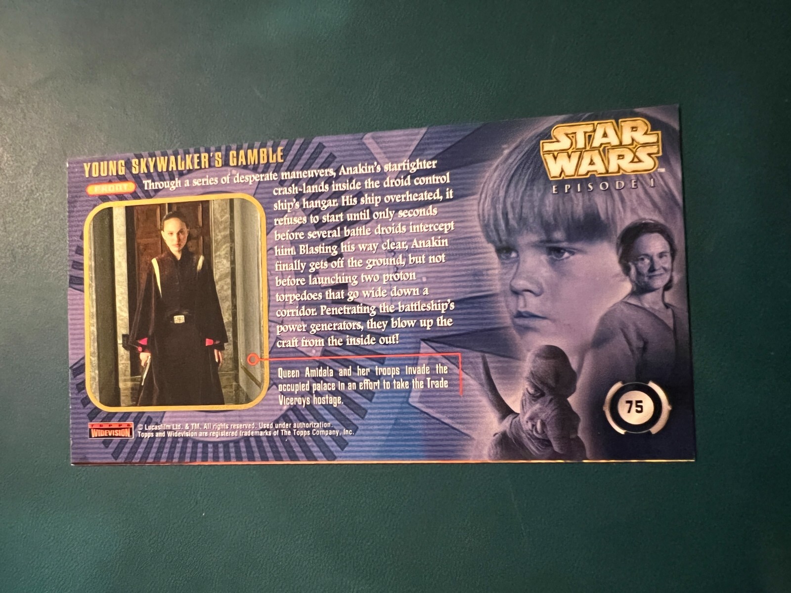 1999 Topps Star Wars Episode I SERIES 1-2 Widevision Complete Your Set U Pick - Picture 162 of 331