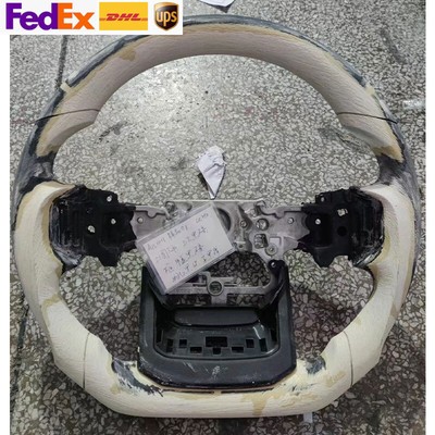 Real Carbon Fiber Sport Steering Wheel For Toyota Prado Land Cruiser 2024-2025