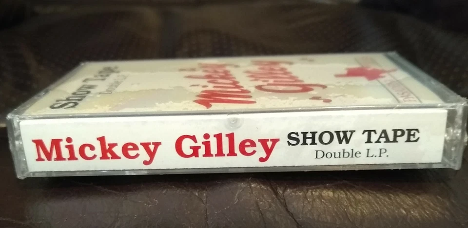 MICKEY GILLEY Show Tape Double L.P. Cassette Tape - SEALED / New Old Stock - Image 2 of 3