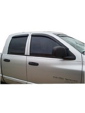 Vent Rain Window Visors Dodge Ram 1500 09 10 11-16 Quad Cab Extended Cab 4pcs