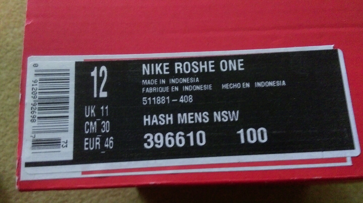 NEW ORIGINAL MENS NIKE ROSHE EUR ONE TRAINERS 511881-40811 EUR ROSHE 46 9f5c1a NEW ORIGINAL MENS NIKE ROSHE EUR ONE TRAINERS 511881-40811 EUR ROSHE 46 9f5c1a