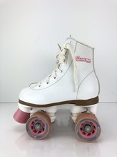 2010 Chicago Girls' Classic Quad Roller Skates White Junior Rink Skates Size J12
