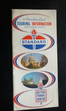 1961 Touring Information booklet n/map Standard oil Indiana gas 24 pages notes