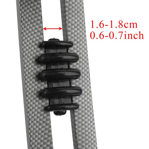 2X Bogenschießen Compoundbogen Bogen Wurfarme Stabilisator für 0,6-0,7'' Spaltdämpfer Schießen - Bild 4 von 14