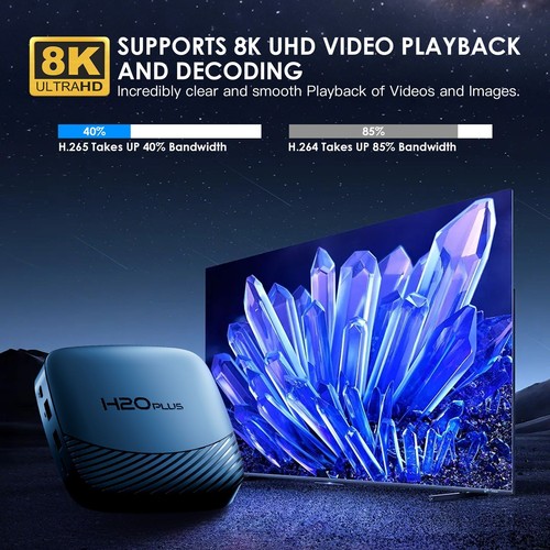 Smart Android TV Box Android 14.0 16GB 64GB - Picture 12 of 12