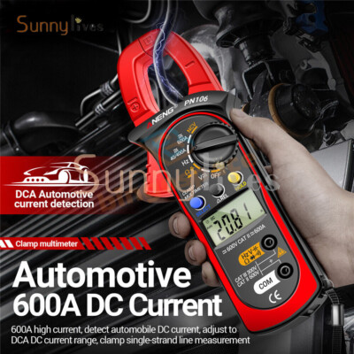 PN106 DCA600A Digital Multimeter Auto Range AC/DC Voltage Current Clamp Meter