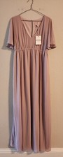 Show Me Your Mumu Weddings NWT Emily Empire Maxi Dress Bridesmaid dress Size L