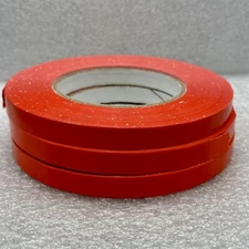 [3pk] GGR Supplies T.R.U. UPVC-24BS Red Poly Bag Sealing Tape: 3/8 in. x 180 yds