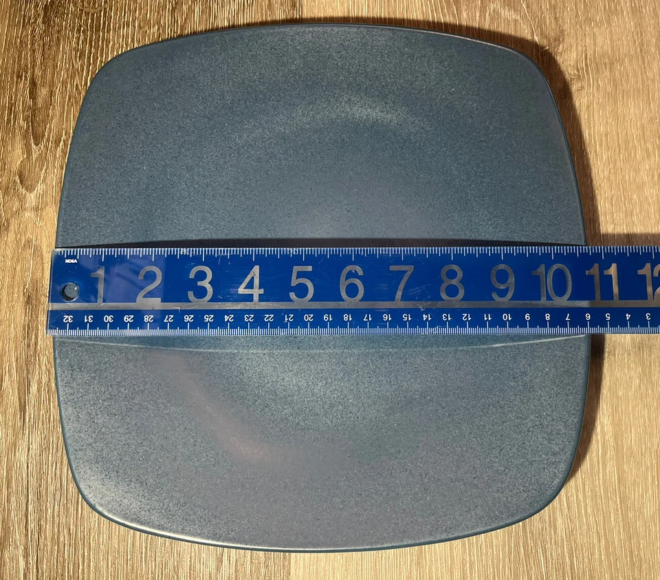 Noritake, Colorwave Blue, Medium Quad Plate 10 3/4" ~new~ - Image 2 of 4