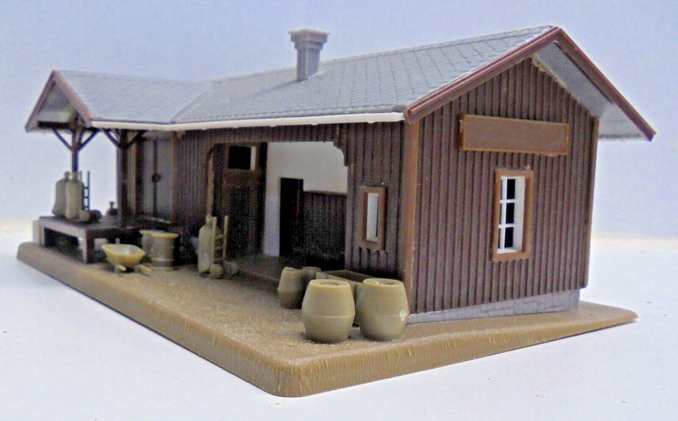 Kibri ? Station / Freight shed for Gauge H0 F15 eBay