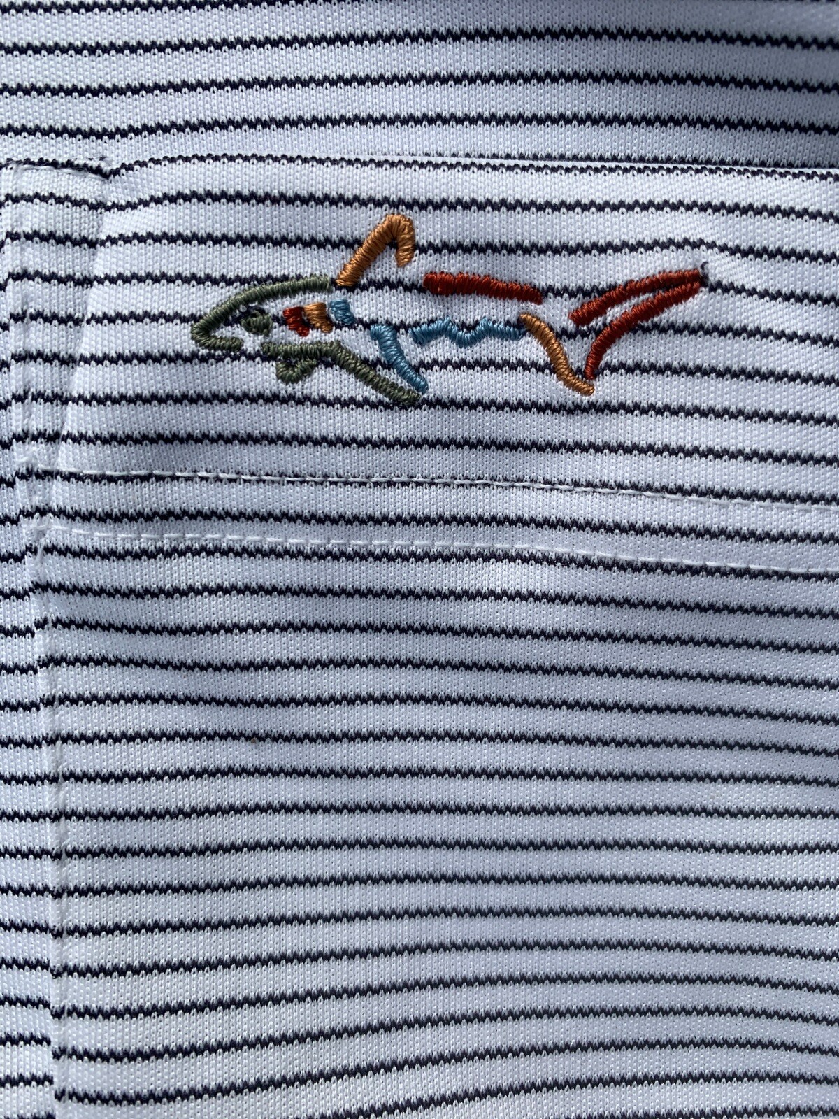 GREG NORMAN for TASSO ELBA Play Dry Golf Shirt Polo ++ FREE DOCKERS  XL 🐾m15b1 image 6