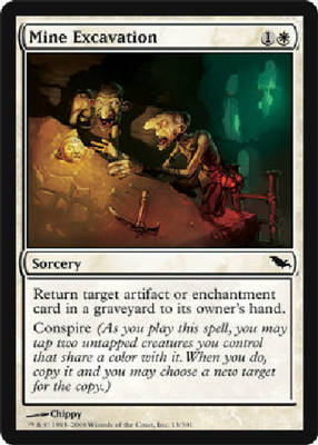 Mine Excavation x4 Shadowmoor MtG NM