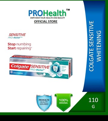 Colgate sensitive pro-relief toothpaste whitening