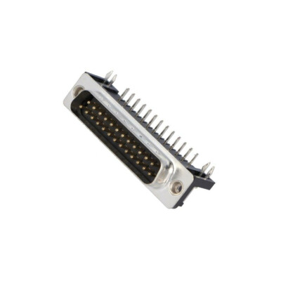 DB25-PL-24 D-Sub PIN: 25 Buchse männlich mit 90°-Winkel THT UNC4-40 5A ADAM TECH