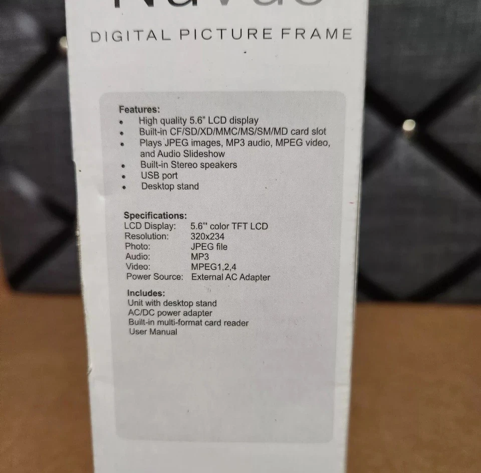Digital Spectrum NV-563 5.6" Digital Picture Frame - Image 3 of 4