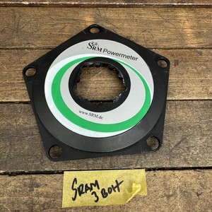 SRM Powermeter Spider Power Meter SRAM 3-Bolt 130 BCD Road Bike Black 200g