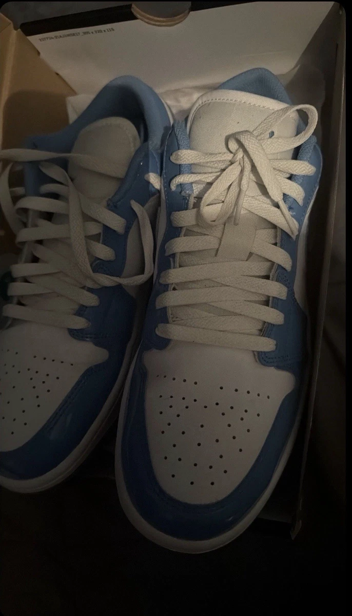 Las mejores ofertas en Jordan 1 Retro Low White Sport Blue | eBay