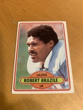1980 Topps - Robert Brazile #79 Houston Oilers Football Card