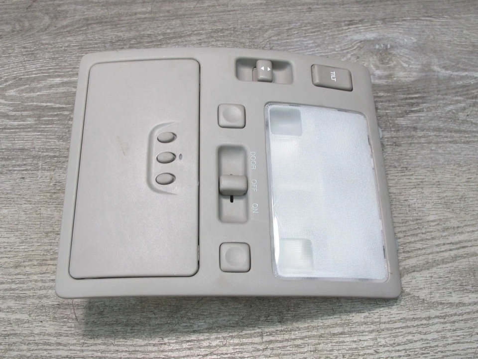 98-05 LEXUS GS400 GS430 GS300 UPPER OVERHEAD DOME READING LIGHT LAMP SET OEM - Image 4 of 4