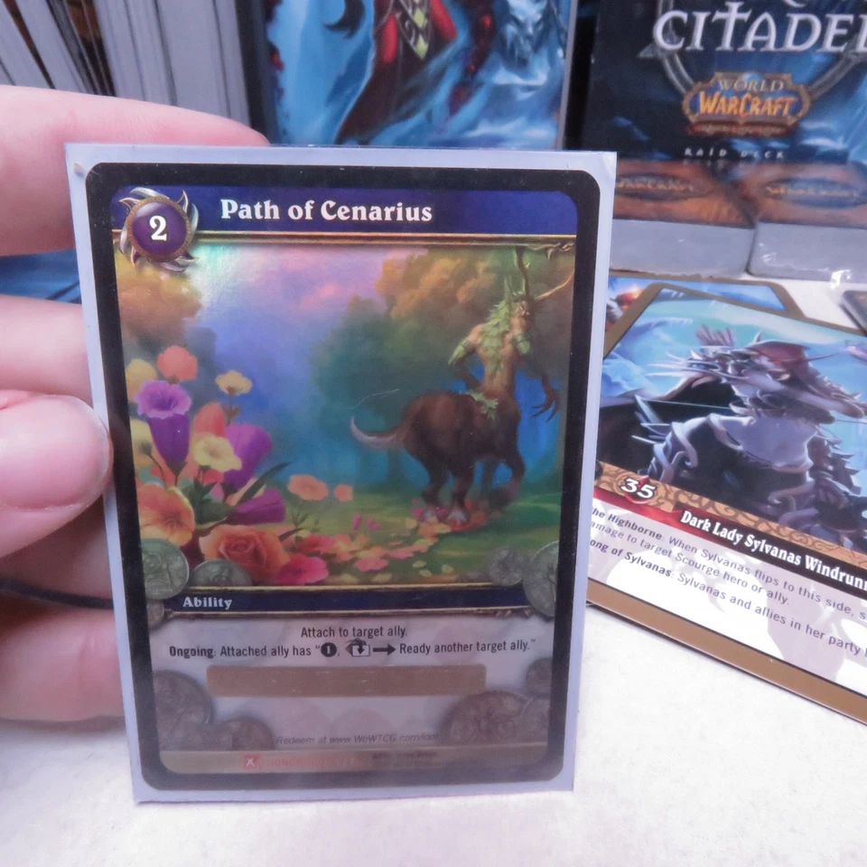 Mazo de incursión de la ciudadela de World of Warcraft TCG Assault on Icecrown Foto 3 de 4