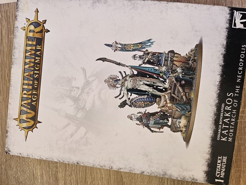 Warhammer AOS Katakros Mortarch of the Necropolis Ossiarch Bonereapers Brand New