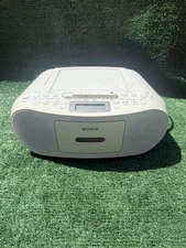 SONY CFD-S70 W CD Radio Cassette Recorder Audio System White USD