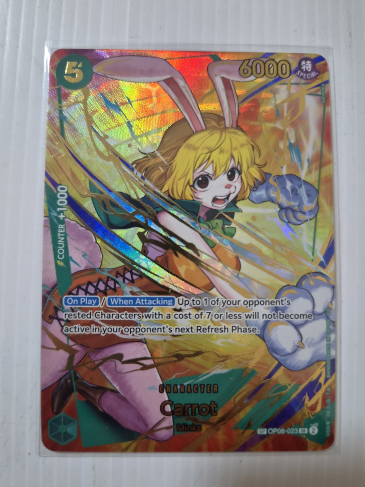 One Piece Card Game PRB02 SP Carrot Premium Booster The Best 2 ENGLISH OP08-023