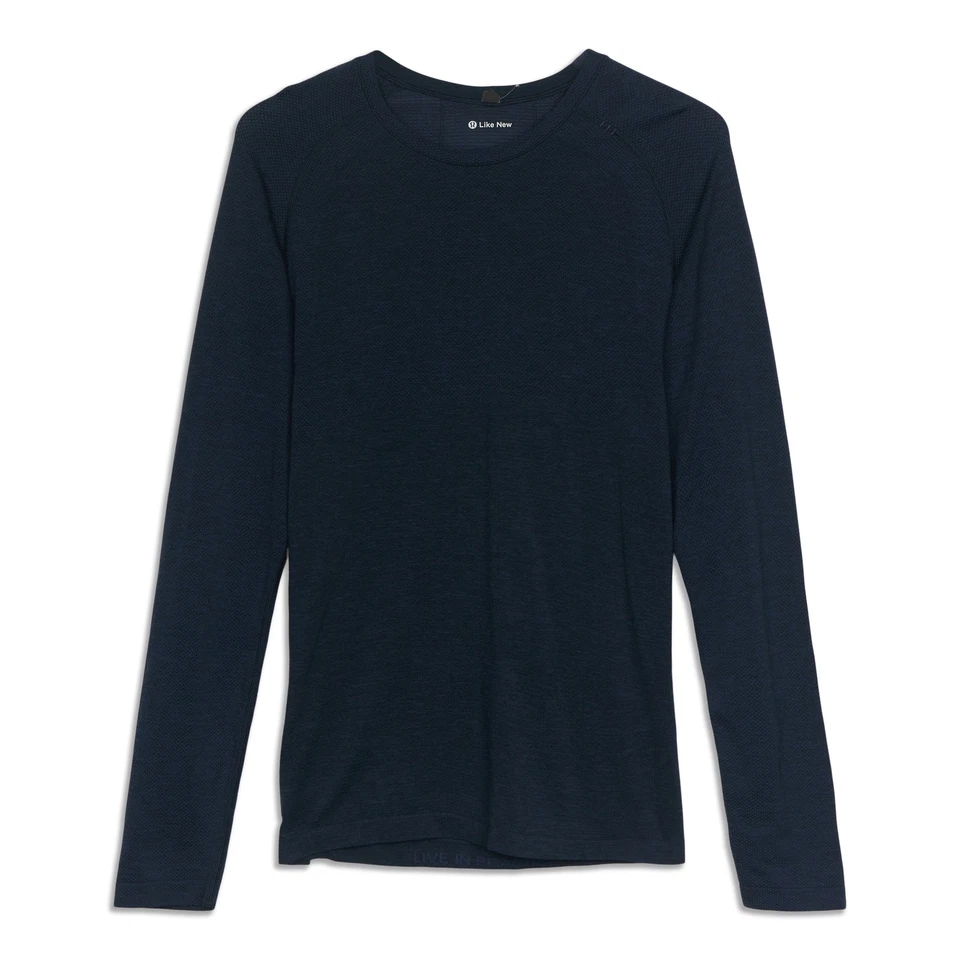 lululemon Men's Casual Long Sleeve Shirt Size S Navy